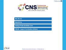 Tablet Screenshot of cnsllc.org